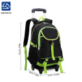 new arrival strong waterproof boy school bags with wheel